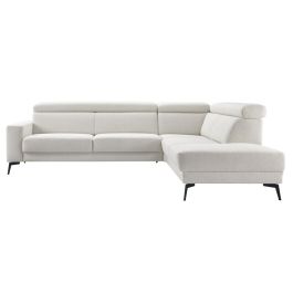 Hoeksalon Tusari HR-schuim zitting beige verstelbare zitdiepte