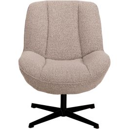 Draaizetel Fortenza bouclé beige