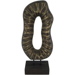 Decoratiebeeld Positano S goud zwart