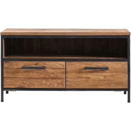 TV-meubel Romaro (100 Cm) teakhout mix rough