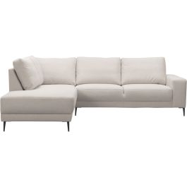 Hoeksalon links Portona ecru premium comfort