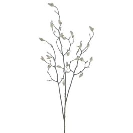 Kunsttak Varenzo magnolia knop L zwart