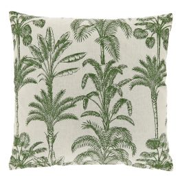 Sierkussen Canosa lichtgroen met palmboom print