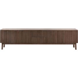 TV-meubel Arrosto eikenhout 58x225x40 cm Dark Roast