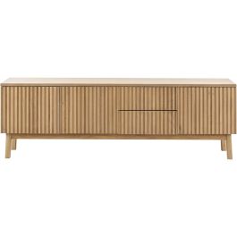 TV-meubel Arrosto eikenhout 58x180x40 cm light roast
