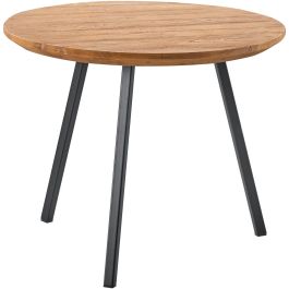 Salontafel Romaro 55 cm rond teak mix rough