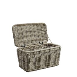 Mand Cestelli rechthoek S grijs