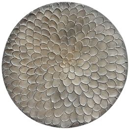 Wandpaneel Pictura 80 cm rond grijs