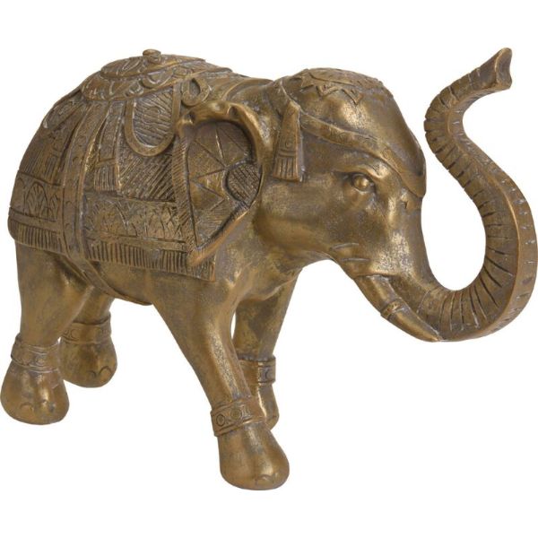Olifant Bornio goud