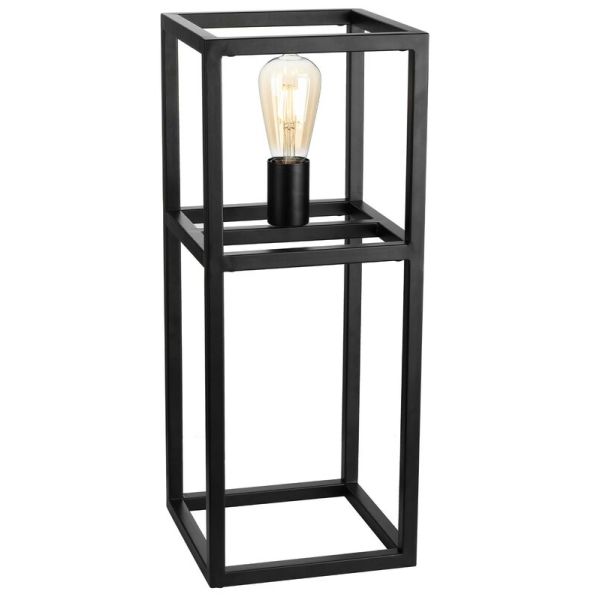 Tafellamp Tiamo zwart staal 55x22 cm
