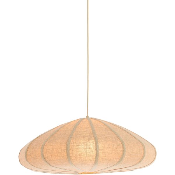 Hanglamp Cantilupo S naturel linnen 1-lichts