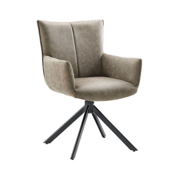 MILANELLO 16427 Eetstoel rhino taupe PK970-7