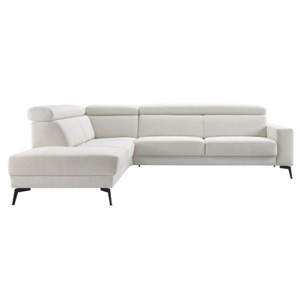 Hoeksalon Tusari HR-schuim zitting beige verstelbare zitdiepte