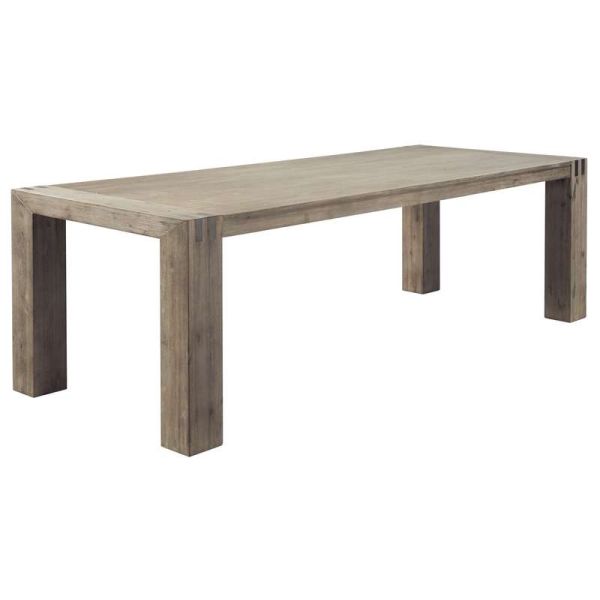 Eettafel Bassano L190xB95 acaciahout rough warm grey