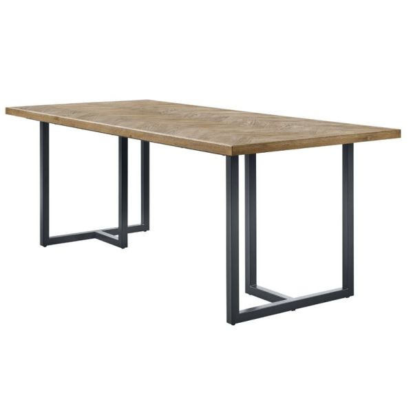 Eettafel Veneta 220x95 eiken fineer naturel