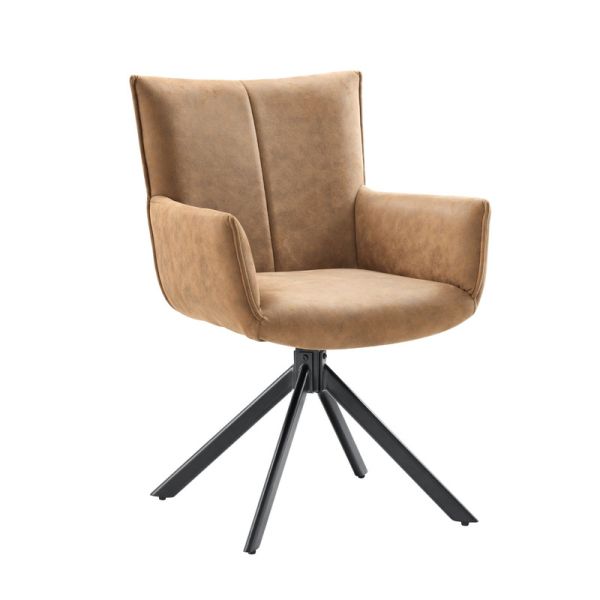 MILANELLO 16286 Eetstoel rhino cognac PK970-5