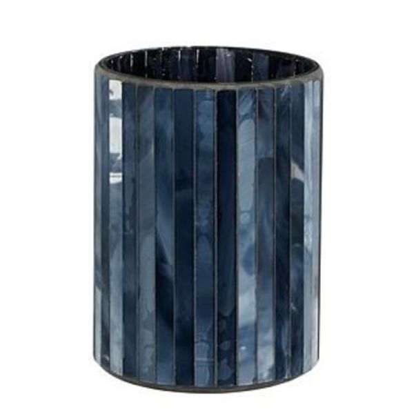 Theelichthouder Besazio M blauw