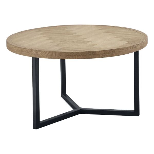 Salontafel Veneta Ø75 (1 stuk) eiken fineer naturel
