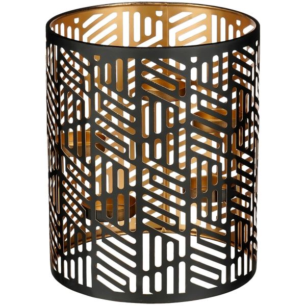 Theelichthouder Mezzoldo S zwart