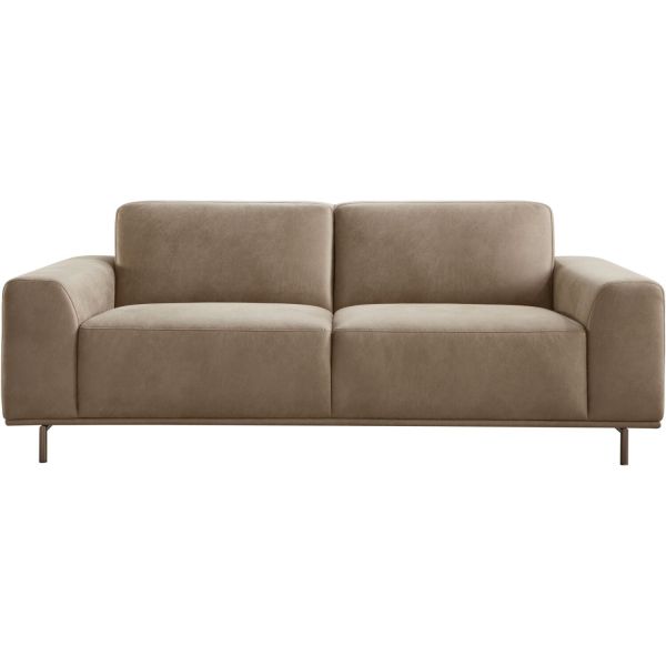 2,5 zit Pantini microleder bruin premium comfort