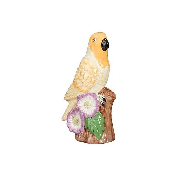Decoratiebeeld Palmoli papegaai oranje