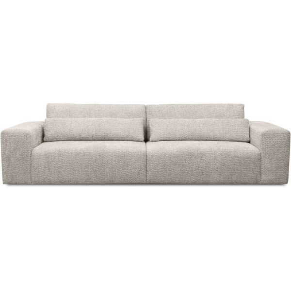 4 zit Lombardy polyetherschuim grijs