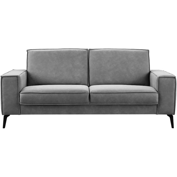 2,5 zit (2x80) Barrio Antraciet excellent comfort