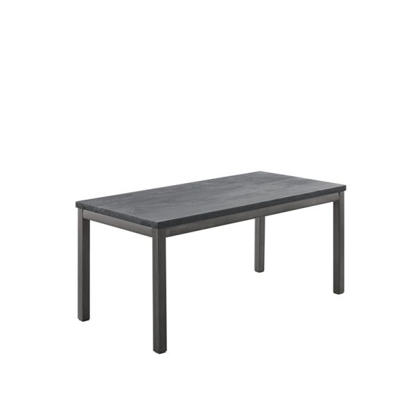 TRATTO Kindertafel 110x55 mango zwart
