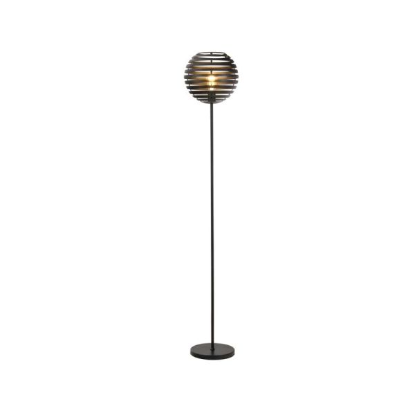 Vloerlamp Fiorenza Ø 40 cm zwart staal