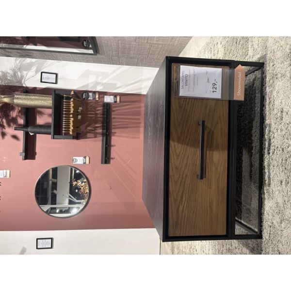 VINITO-H 15501 Salontafel 2L eiken fineer zw&nat.