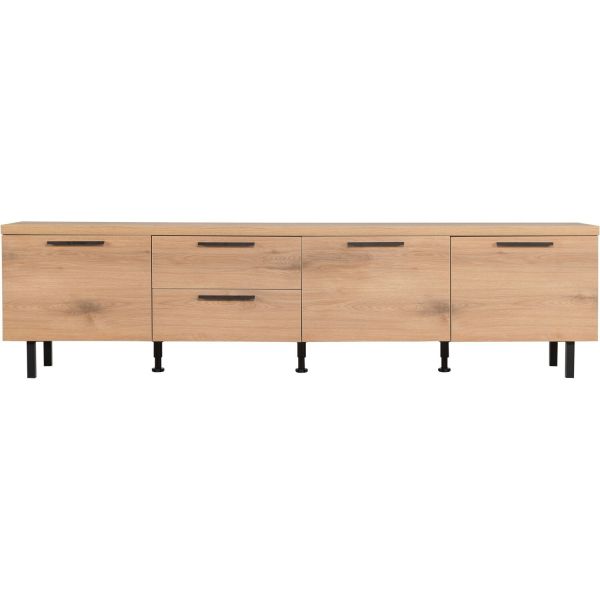 Tv-meubel Paranno 220 cm bruin