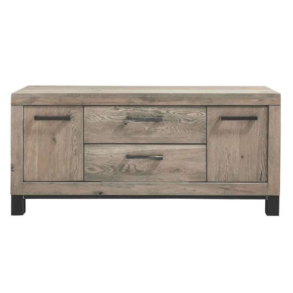TV-meubel Hevano (132 Cm) eikenhout moose
