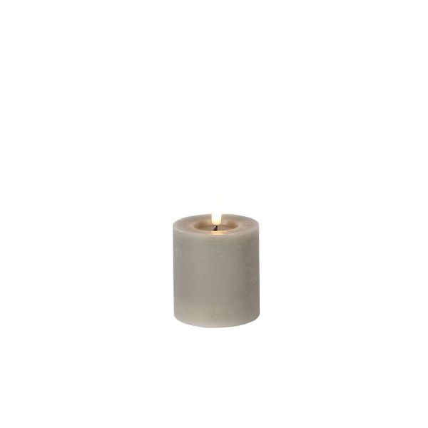 Stompkaars Benevento Led small grijs rond