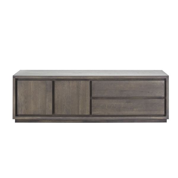 TV-meubel Lavio (164 cm) eiken grafiet
