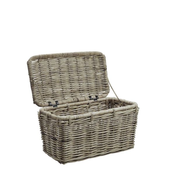 Mand Cestelli rechthoek S grijs