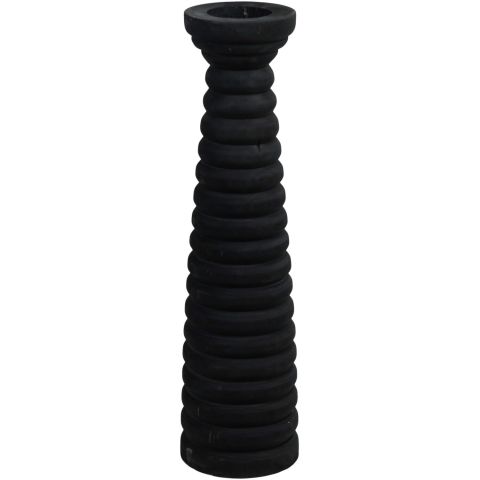 Kandelaar Positano L zwart