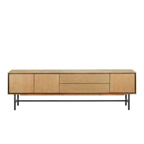 TV-meubel Belvio 205 cm light oak