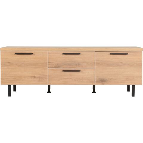 Tv-meubel Paranno 165 cm bruin