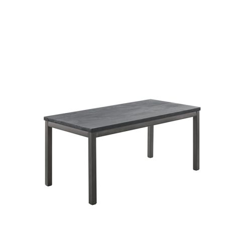 TRATTO Kindertafel 110x55 mango zwart
