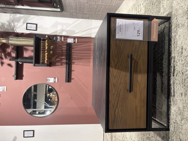 VINITO-H 15501 Salontafel 2L eiken fineer zw&nat.