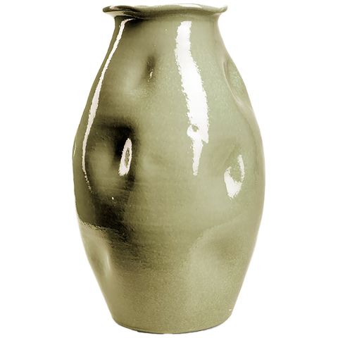 Vaas Majano golvend L groen