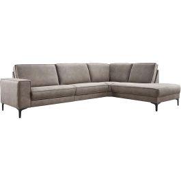 Hoeksalon rechts Barrio bruin basic comfort