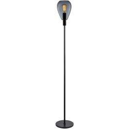 Vloerlamp Felinio smoke glas 1-lichts