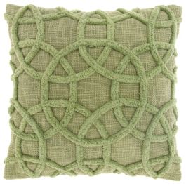 Sierkussen Rovio 45x45cm groen