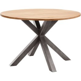 Eettafel Mesola mangohout 120 cm rond natural