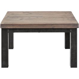 Salontafel Hevano eikenhout 70x70 cm vierkant moose