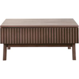 Salontafel Arrosto eikenhout 90x90 cm vierkant Dark Roast