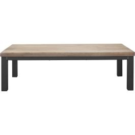Salontafel Hevano eikenhout 70x140 cm rechthoekig moose