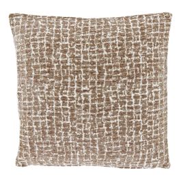 Sierkussen Baschi 45x45cm grijs gestreept