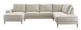 Hoeksalon rechts Portona ecru premium comfort